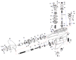 запчасти Редуктор  Купить запчасти на лодочный мотор Микатсу M20FHS: каталог запчастей Mikatsu M20FHS}